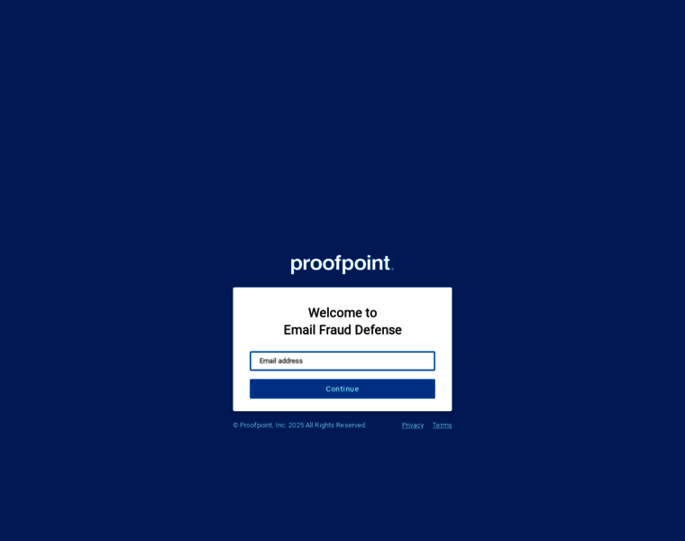 emaildefense.proofpoint.com at WI. Email Fraud Defense