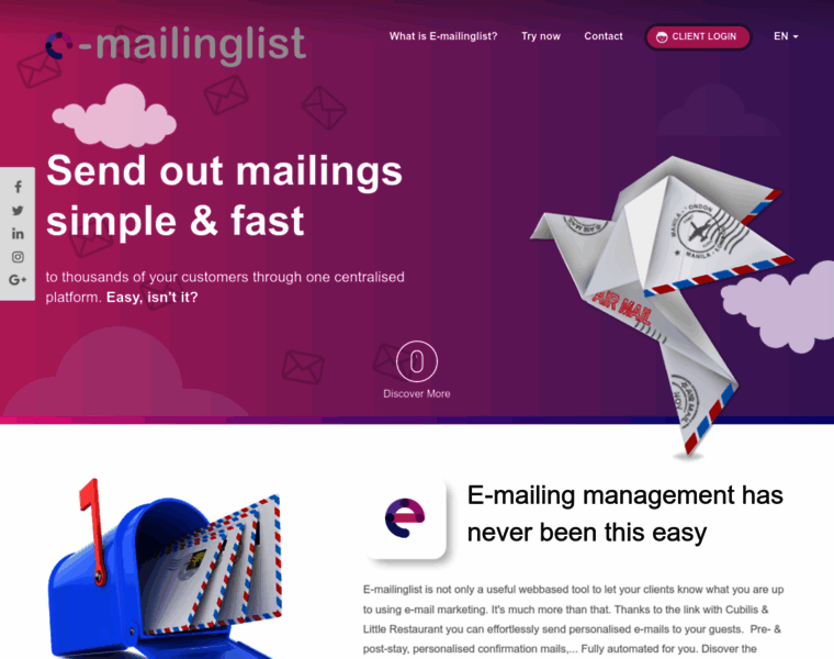 Emailinglist.be thumbnail