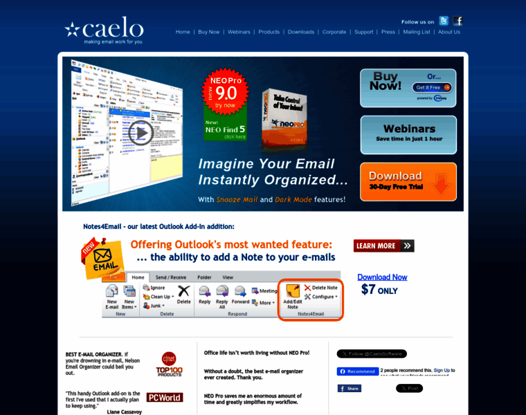 Emailorganizer.com thumbnail