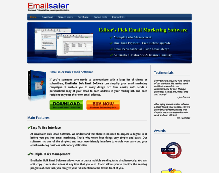 Emailsaler.com thumbnail