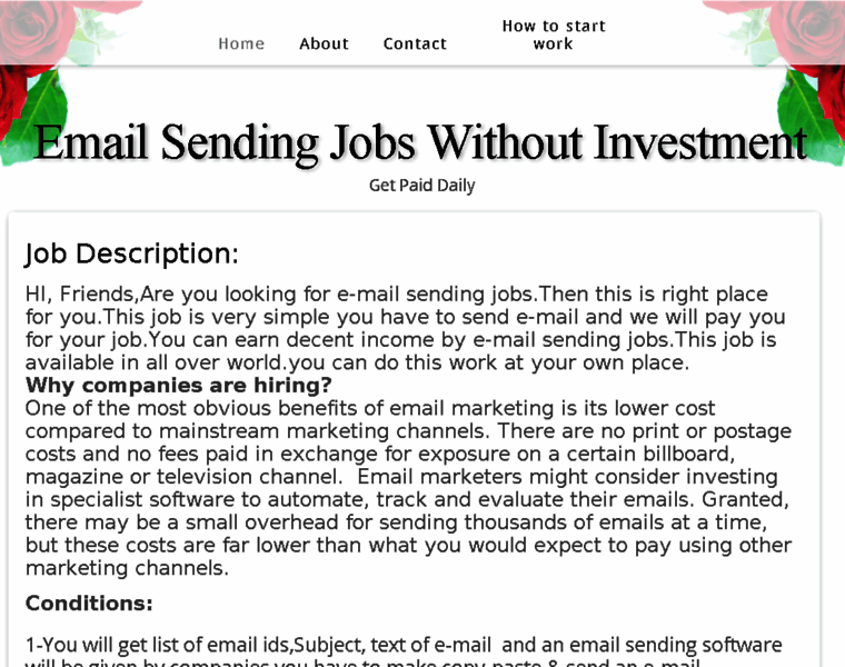 Emailsendingjobs.in thumbnail