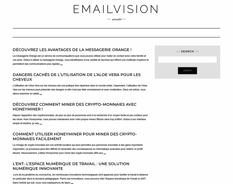 Emailvision.fr thumbnail