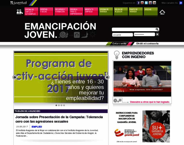 Emancipacioniaj.es thumbnail