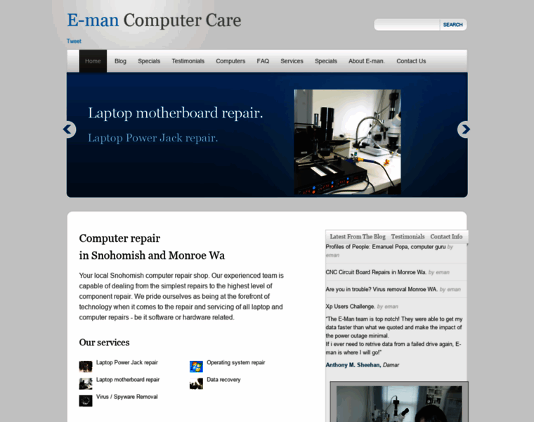 Emancomputercare.com thumbnail