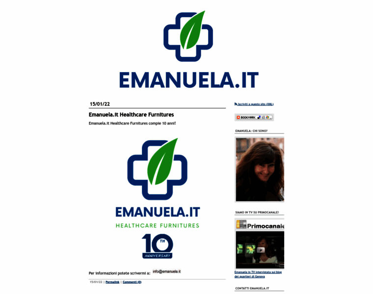 Emanuela.it thumbnail