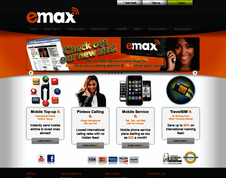 Emaxcomm.com thumbnail