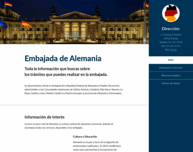 Embajada-alemania.es thumbnail