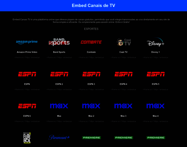 Embedcanaistv.com thumbnail Embedcanaistv.com thumbnail