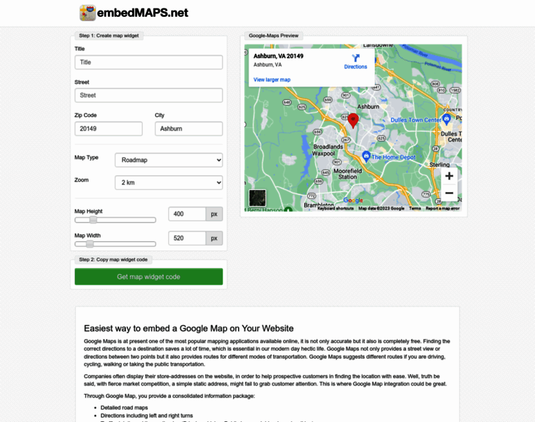 Embedmaps.net thumbnail