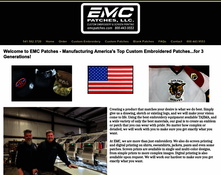 Emcpatches.com thumbnail Emcpatches.com thumbnail