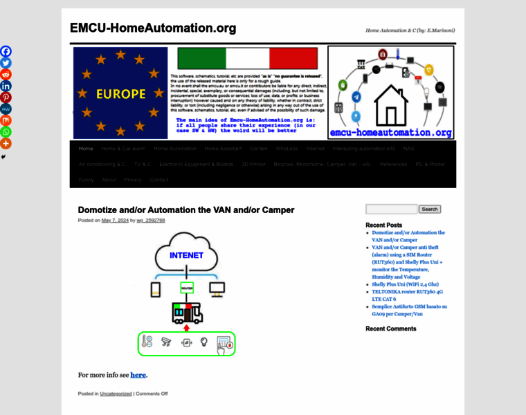 Emcu-homeautomation.org thumbnail