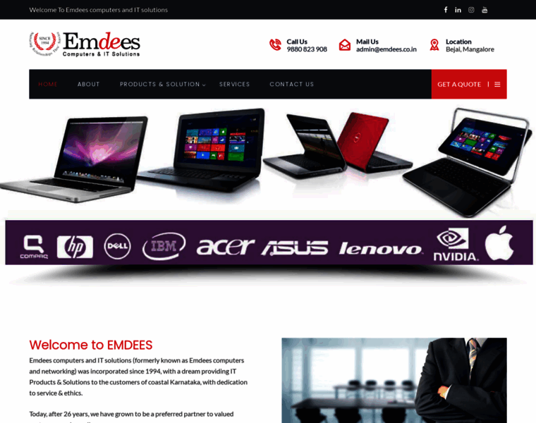 Emdees.co.in thumbnail