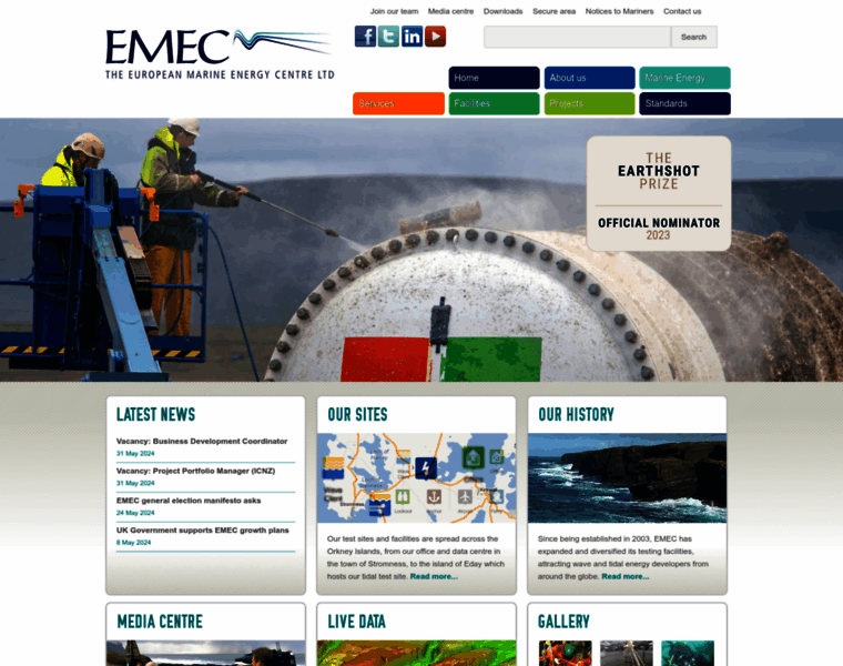 Emec.org.uk thumbnail