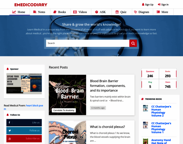 Emedicodiary.com thumbnail
