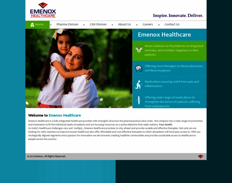 Emenoxhealthcare.com thumbnail