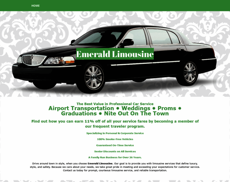 Emerald-limo.com thumbnail