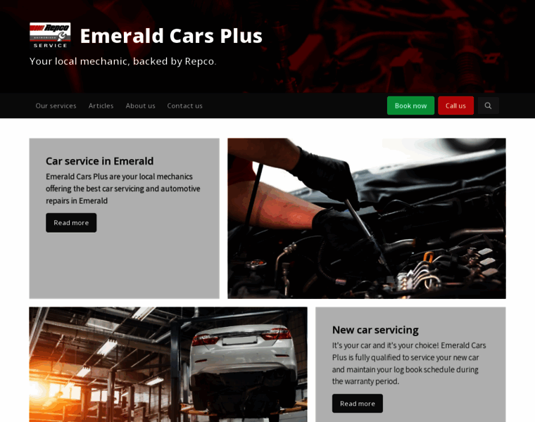 Emeraldcarsplus.com.au thumbnail