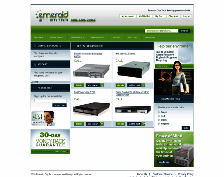 Emeraldcitytech.com thumbnail