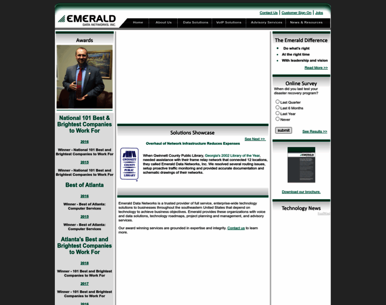 Emeralddata.net thumbnail