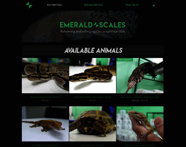 Emeraldscales.com thumbnail