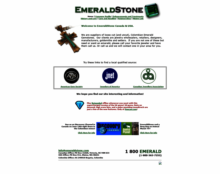 Emeraldstone.com thumbnail
