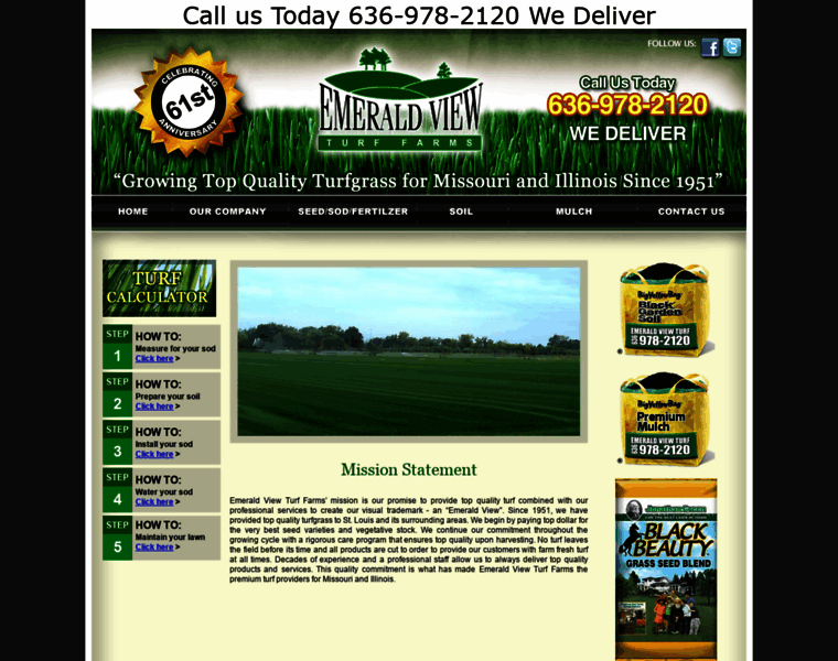 Emeraldviewturffarms.com thumbnail