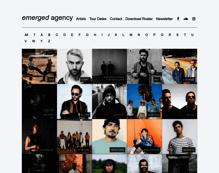 Emerged-agency.com thumbnail