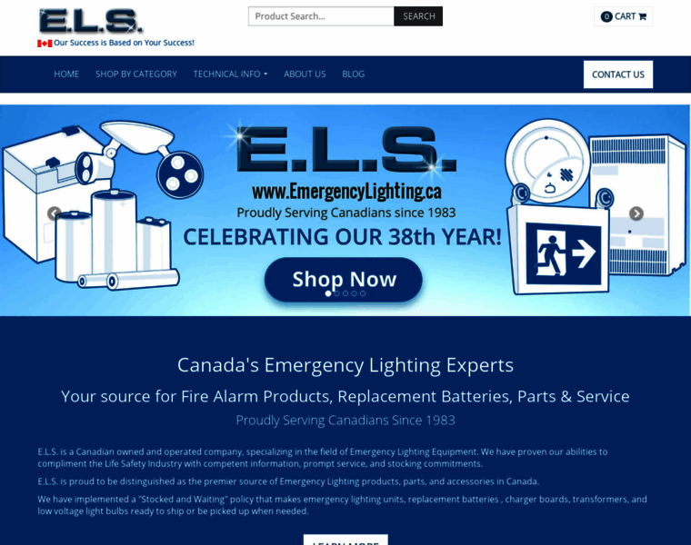 Emergencylighting.ca thumbnail