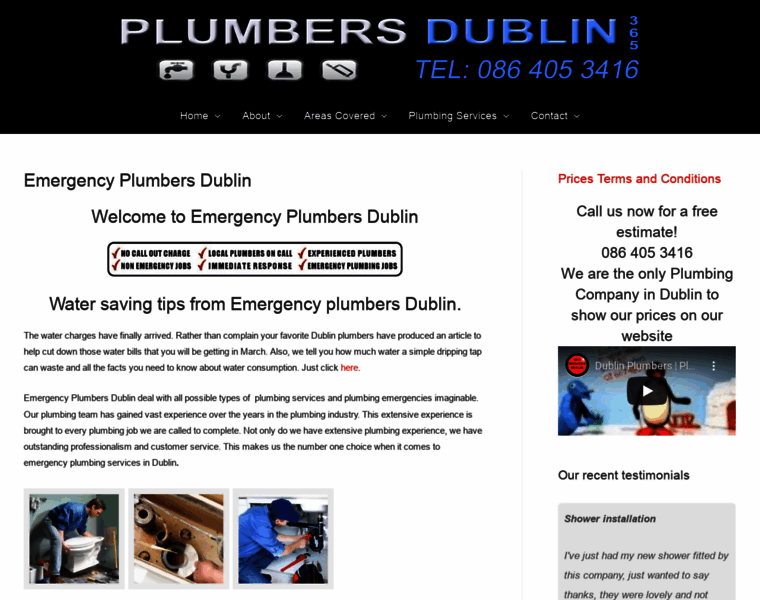 Emergencyplumbersdublin.ie thumbnail