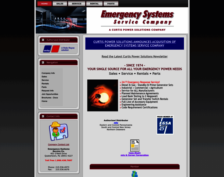 Emergencysystems-inc.com thumbnail