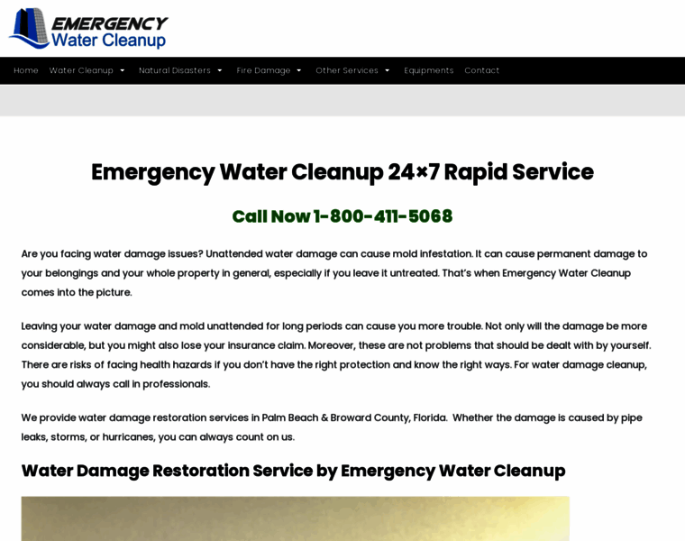 Emergencywatercleanup.com thumbnail