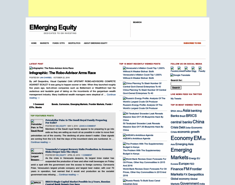 Emergingequity.org thumbnail
