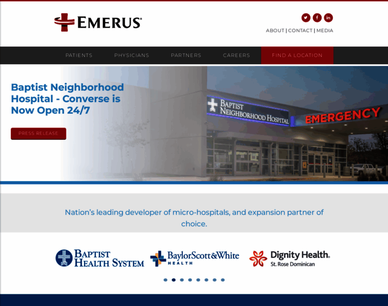 Emerus.com thumbnail
