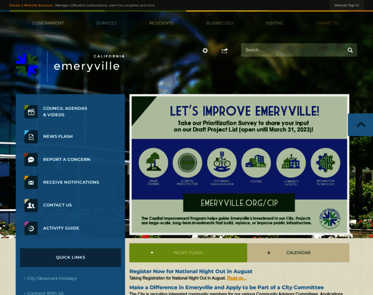 Emeryville.org thumbnail