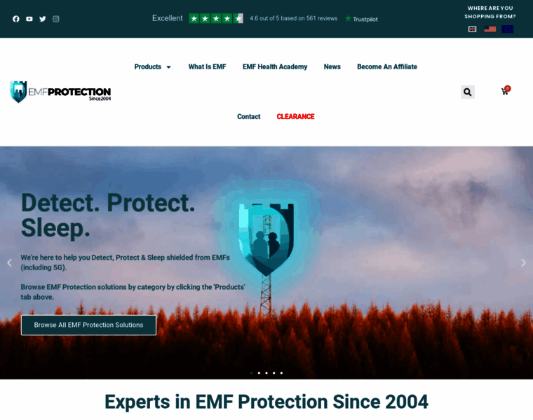 Emf-protection.co.uk thumbnail