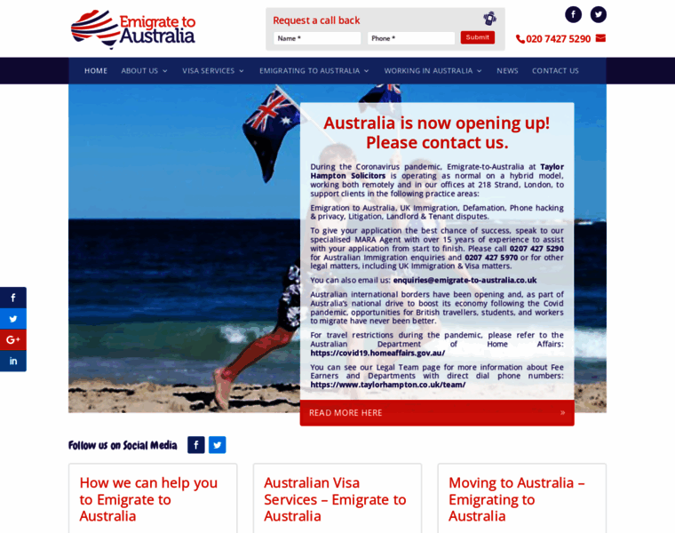 Emigrate-to-australia.co.uk thumbnail
