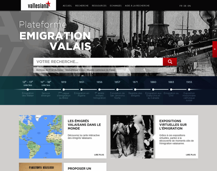 Emigration-valais.ch thumbnail