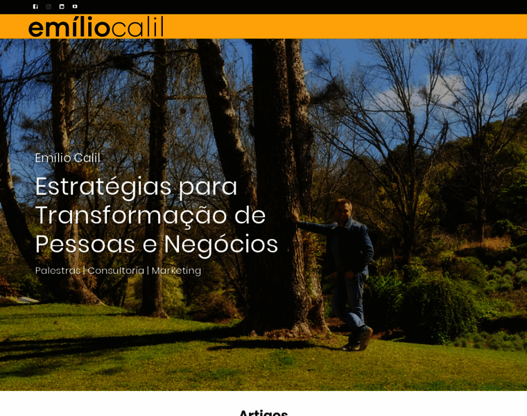 Emiliocalil.com thumbnail