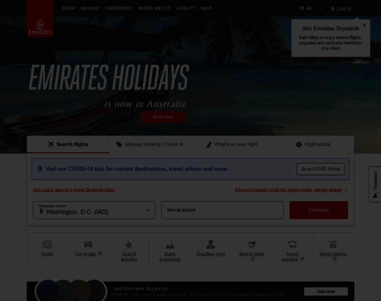Emirates-airlines.com.au thumbnail
