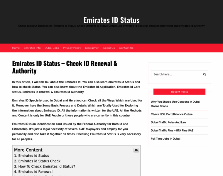 Emiratesidstatus.com thumbnail