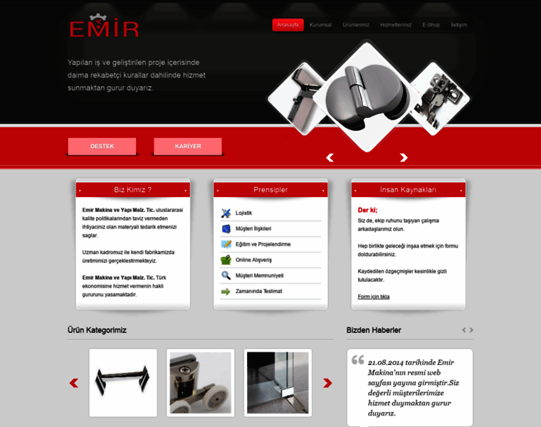 Emirmakina.net thumbnail