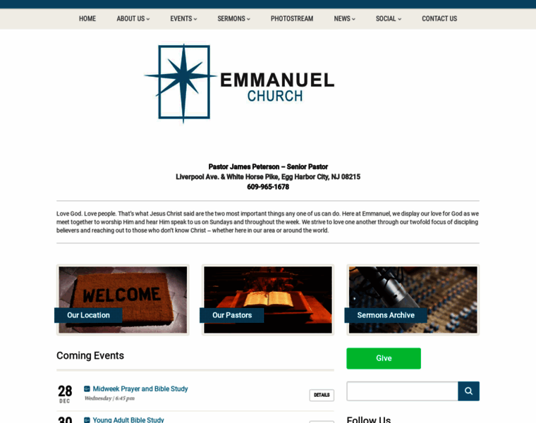 Emmanuel-nj.org thumbnail