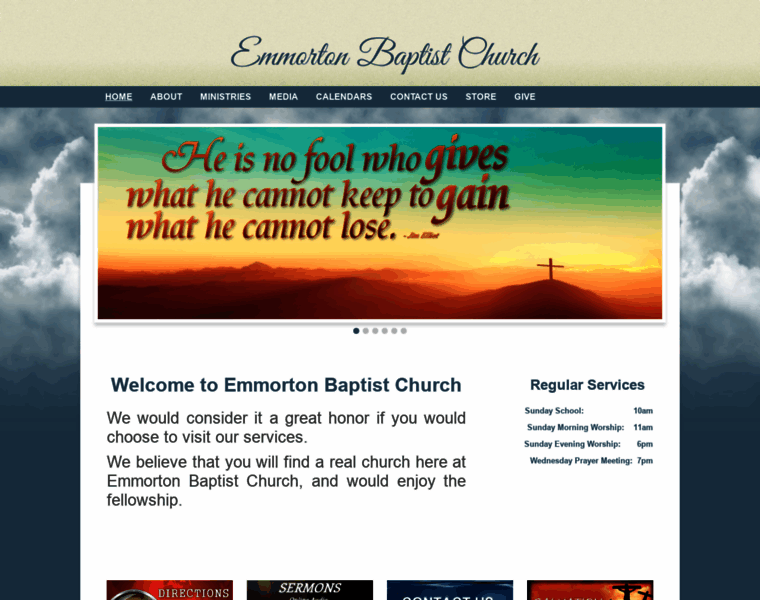 Emmortonbaptist.com thumbnail