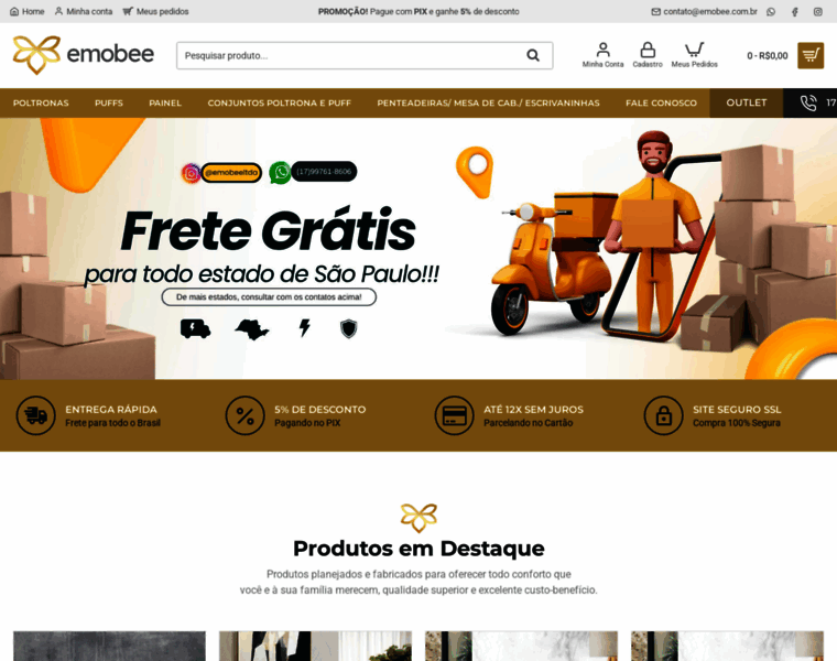 Emobee.com.br thumbnail