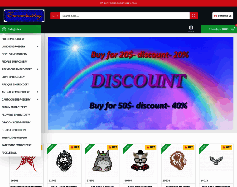 Emoembroidery.com thumbnail Emoembroidery.com thumbnail