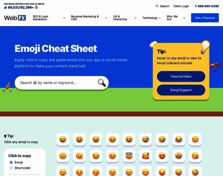 Emoji-cheat-sheet.com thumbnail