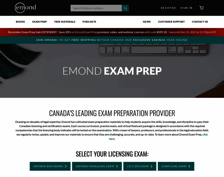 Emondexamprep.ca thumbnail