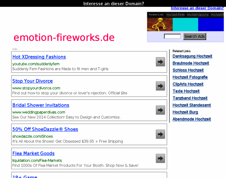 Emotion-fireworks.de thumbnail