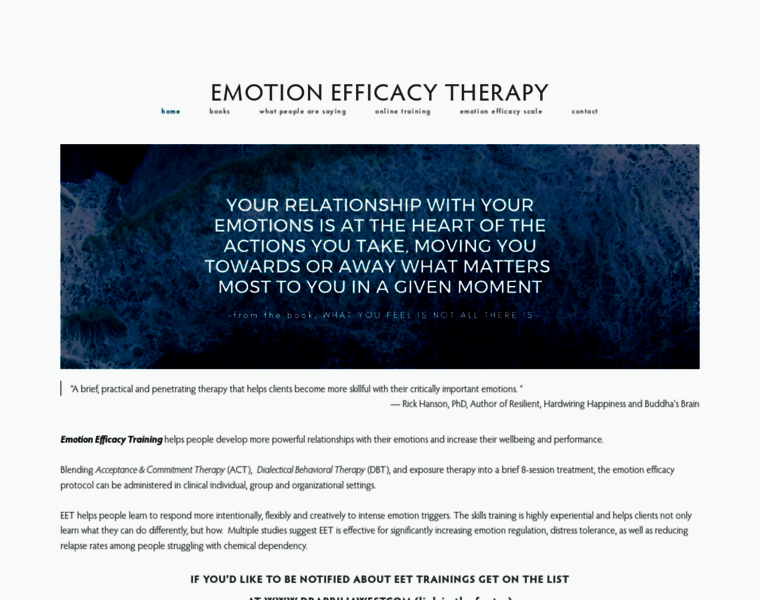 Emotionefficacytherapy.com thumbnail