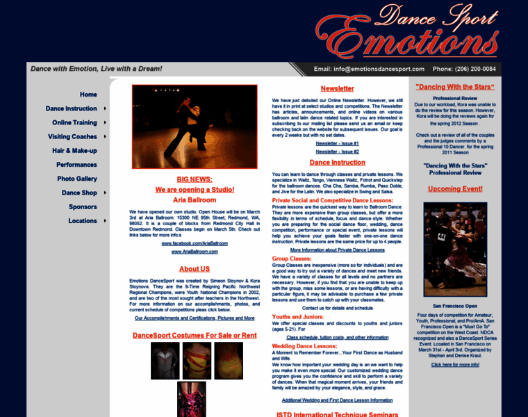 Emotionsdancesport.com thumbnail
